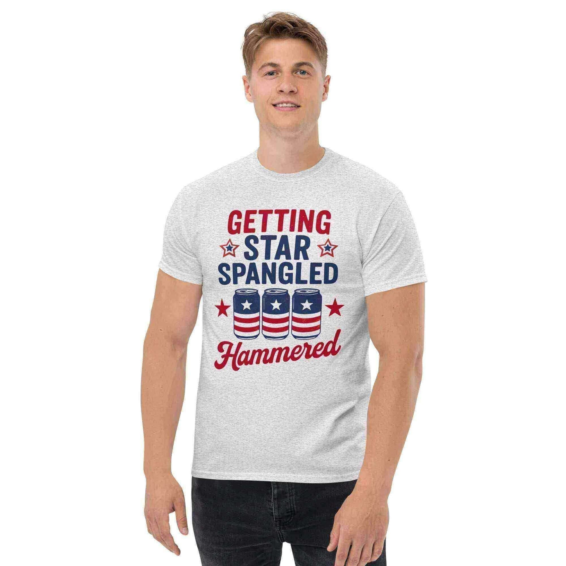 Getting Star Spangled Hammered - Unisex Tee - Cady Creations