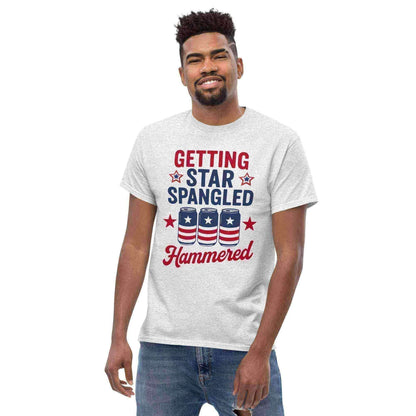 Getting Star Spangled Hammered - Unisex Tee - Cady Creations