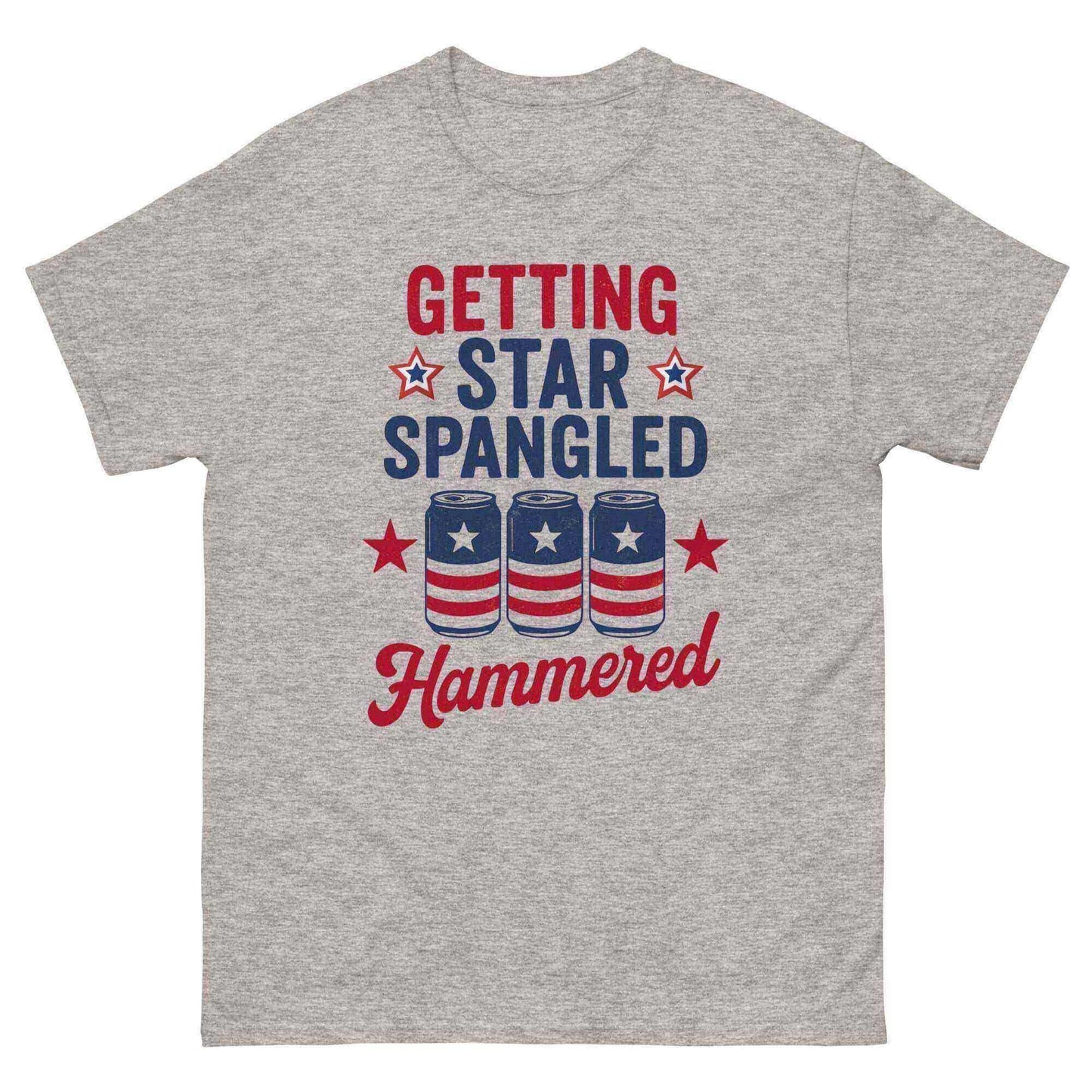 Getting Star Spangled Hammered - Unisex Tee - Cady Creations