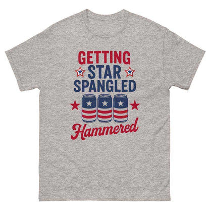 Getting Star Spangled Hammered - Unisex Tee - Cady Creations