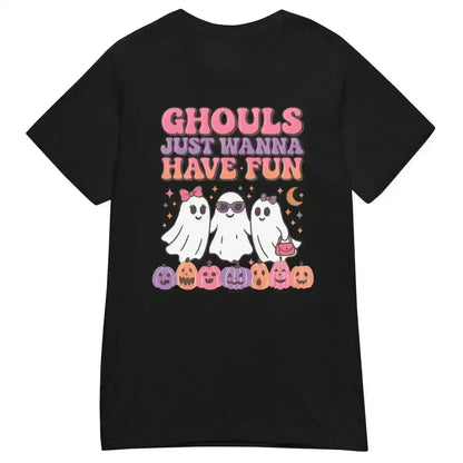 Ghouls Just Wanna Have Fun Fitted Tee - Spooky Season Halloween Humor - Cady Creations