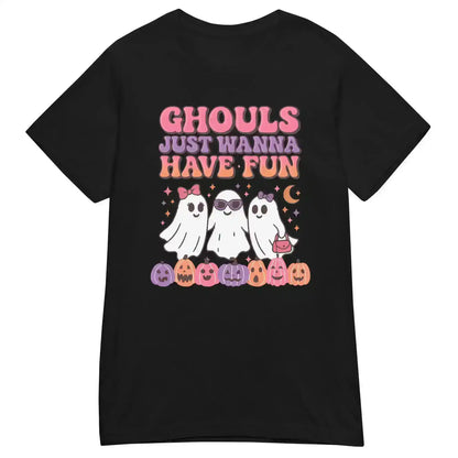 Ghouls Just Wanna Have Fun Fitted Tee - Spooky Season Halloween Humor - Cady Creations