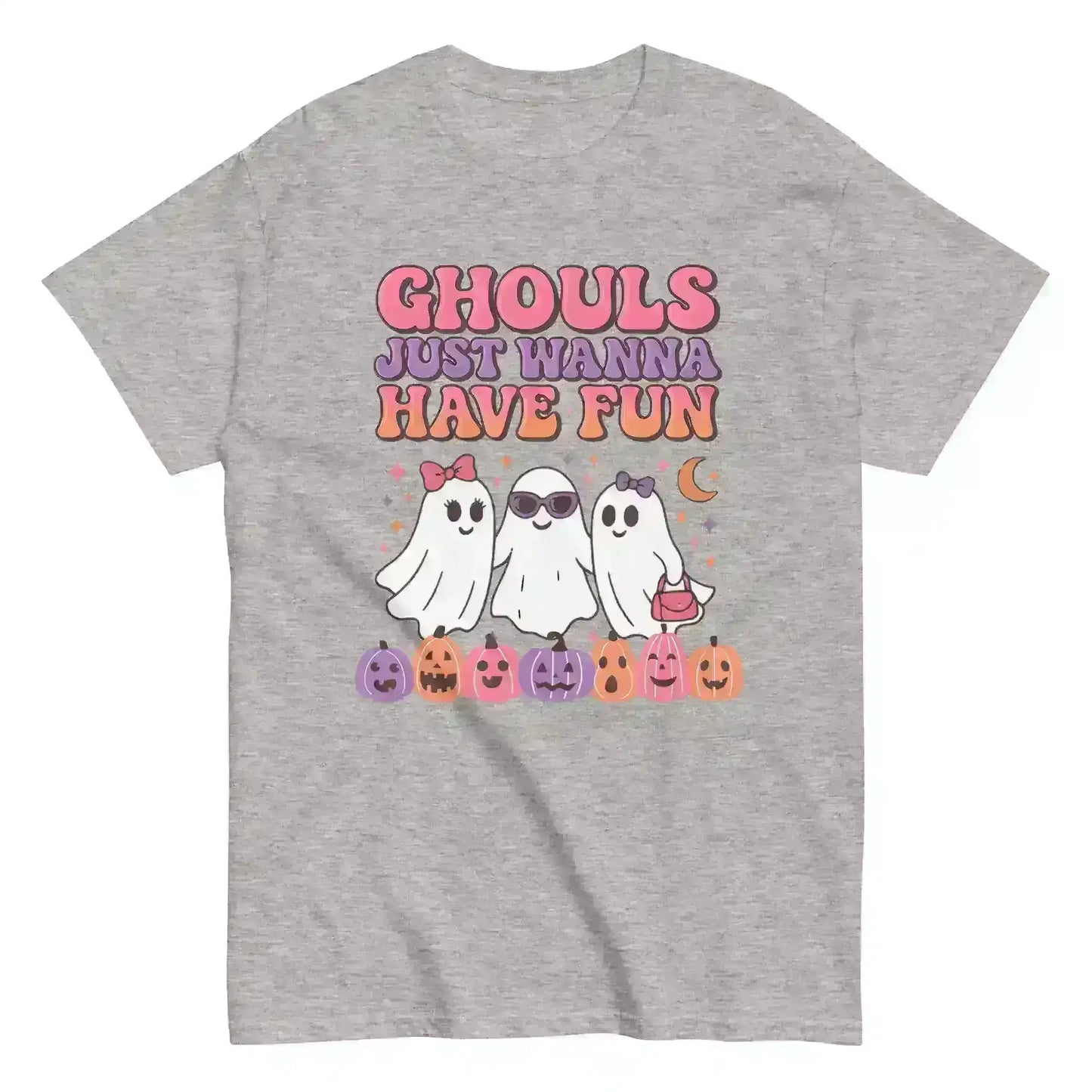 Ghouls Just Wanna Have Fun Unisex Tee - Spooky Season Halloween Humor - Cady Creations