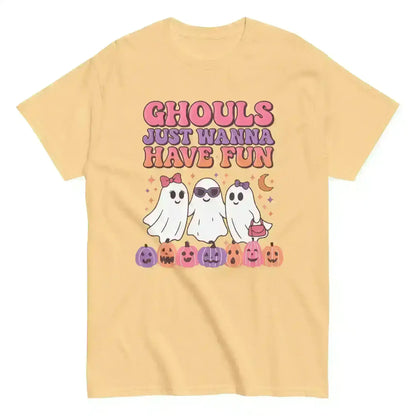 Ghouls Just Wanna Have Fun Unisex Tee - Spooky Season Halloween Humor - Cady Creations