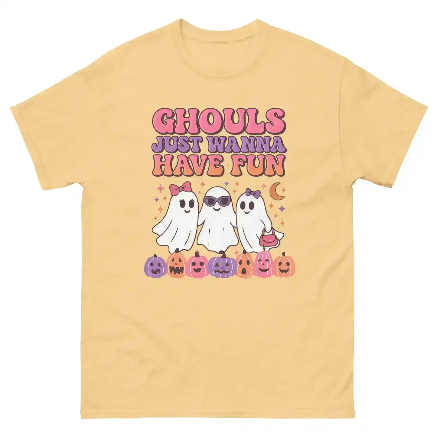 Ghouls Just Wanna Have Fun Unisex Tee - Spooky Season Halloween Humor - Cady Creations