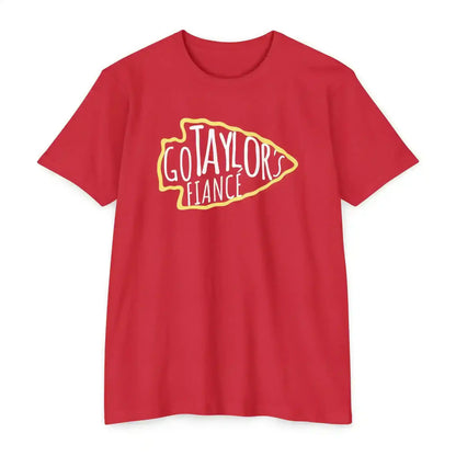 Go Taylor's Fiancé Football Season Unisex Tee - Cady Creations