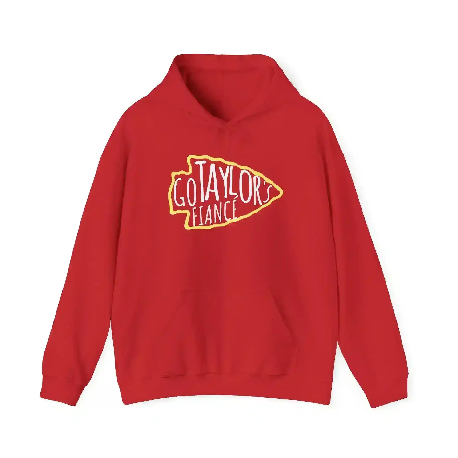 Go Taylor's Fiancé Pullover Hoodie - Pop Culture Chiefs Humor - Cady Creations