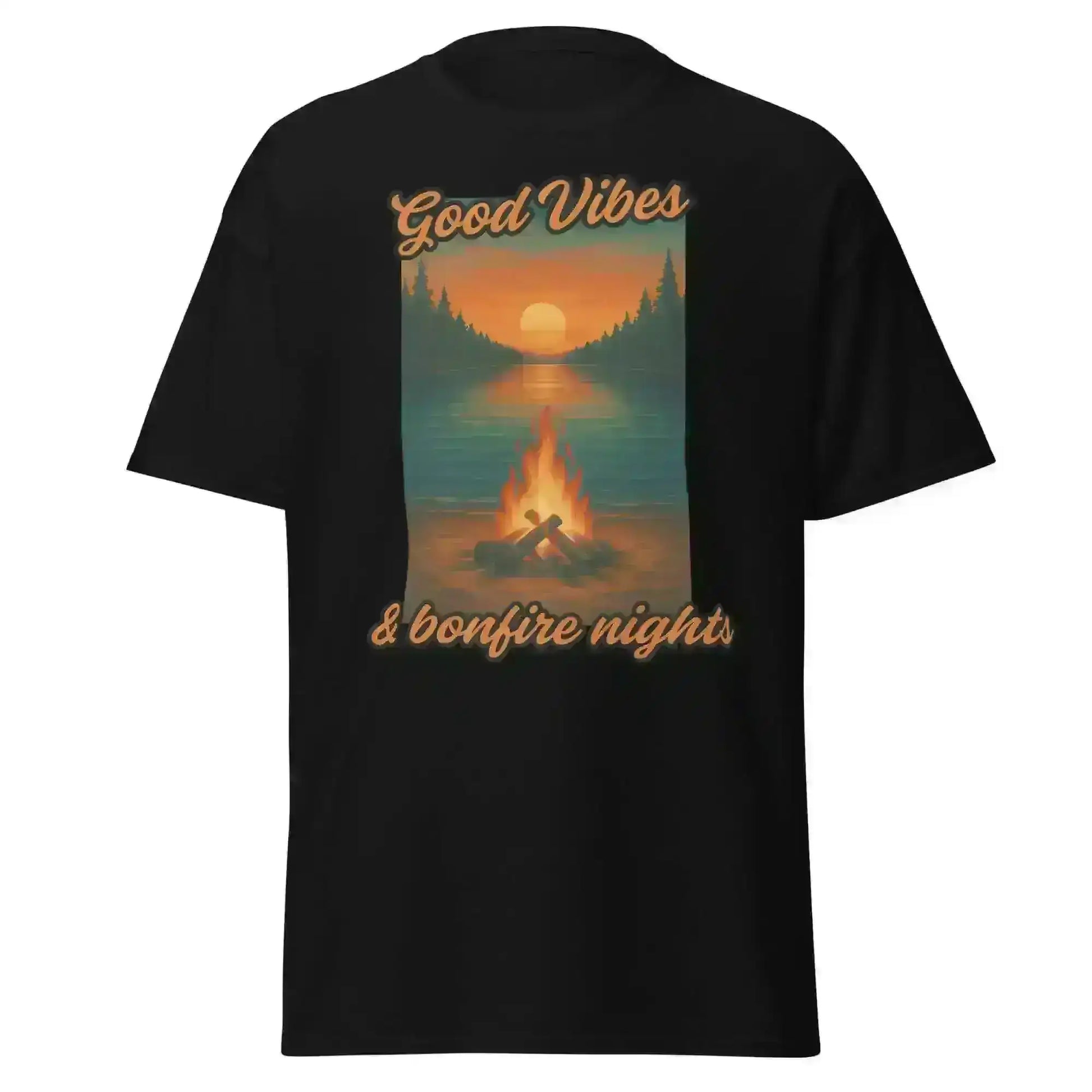 Good Vibes & Bonfire Nights - Unisex Tee - Cady Creations