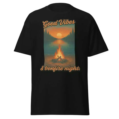 Good Vibes & Bonfire Nights - Unisex Tee - Cady Creations