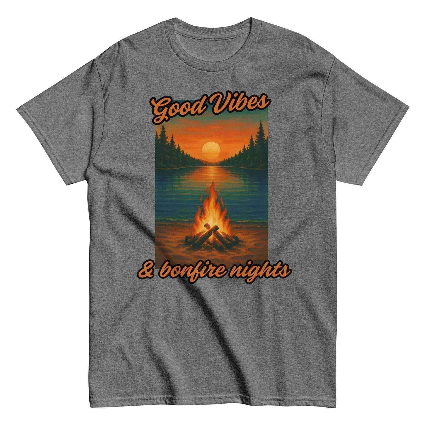 Good Vibes & Bonfire Nights - Unisex Tee - Cady Creations