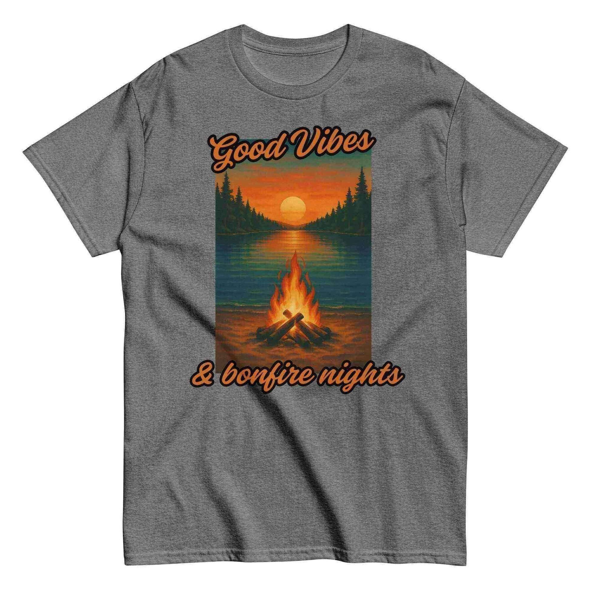 Good Vibes & Bonfire Nights - Unisex Tee - Cady Creations