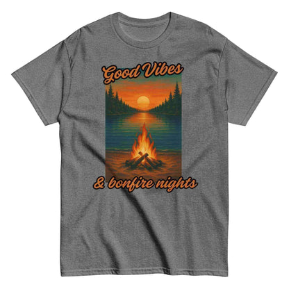 Good Vibes & Bonfire Nights - Unisex Tee - Cady Creations