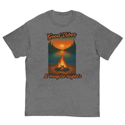 Good Vibes & Bonfire Nights - Unisex Tee - Cady Creations