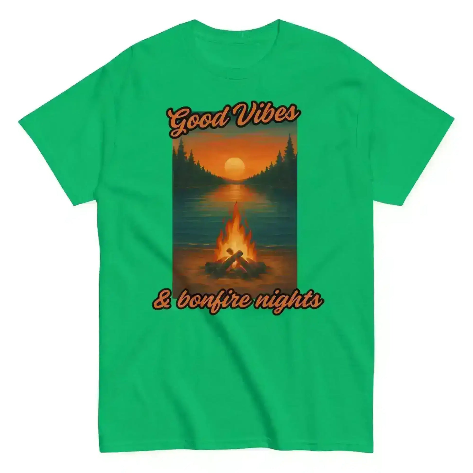 Good Vibes & Bonfire Nights - Unisex Tee - Cady Creations