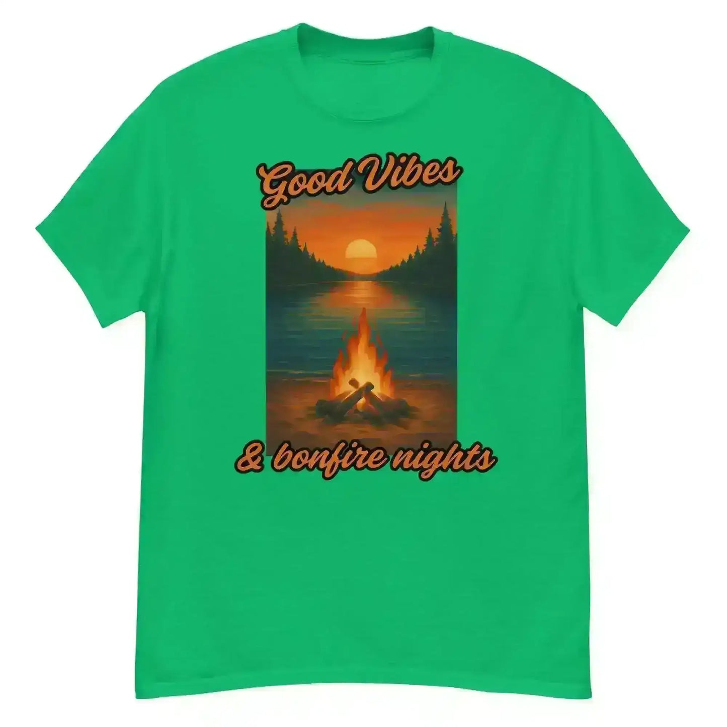 Good Vibes & Bonfire Nights - Unisex Tee - Cady Creations