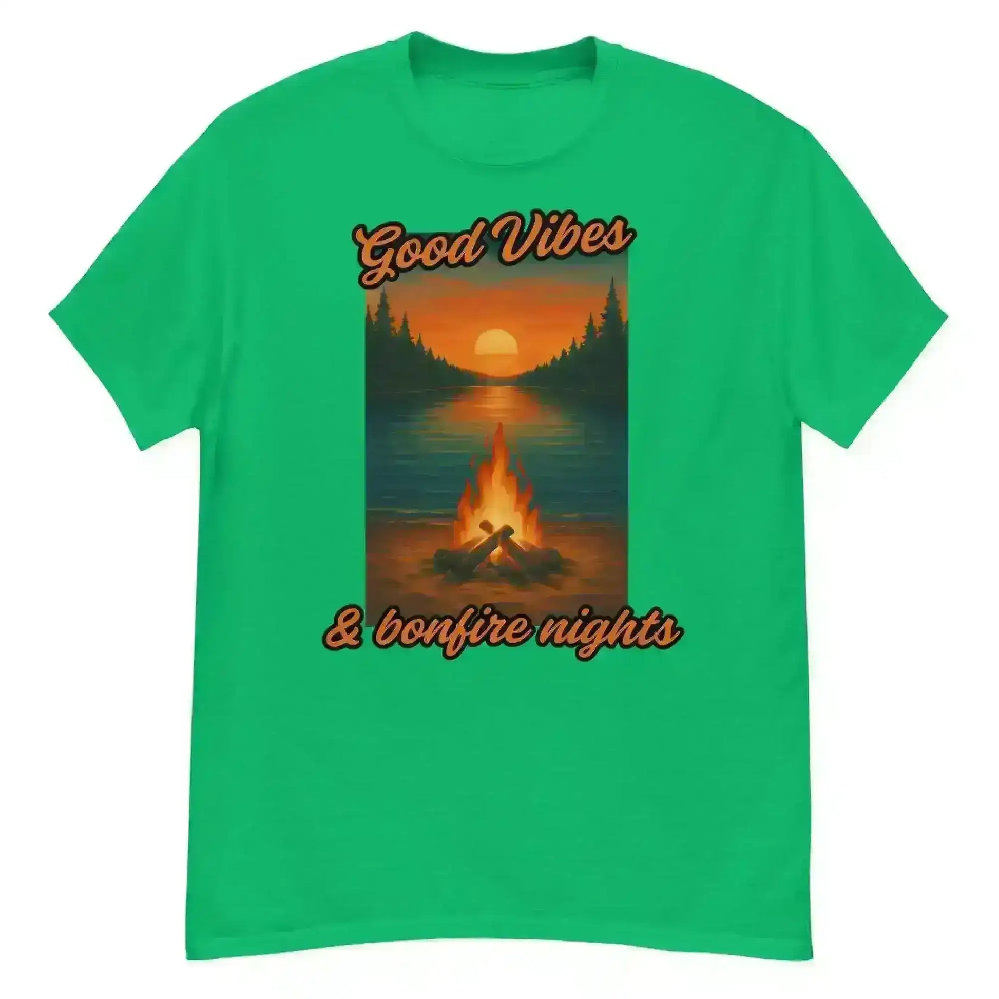 Good Vibes & Bonfire Nights - Unisex Tee - Cady Creations