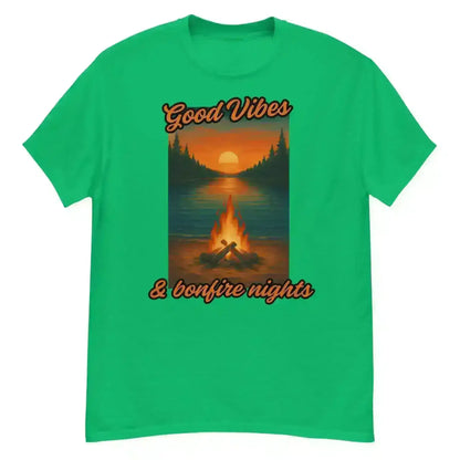 Good Vibes & Bonfire Nights - Unisex Tee - Cady Creations