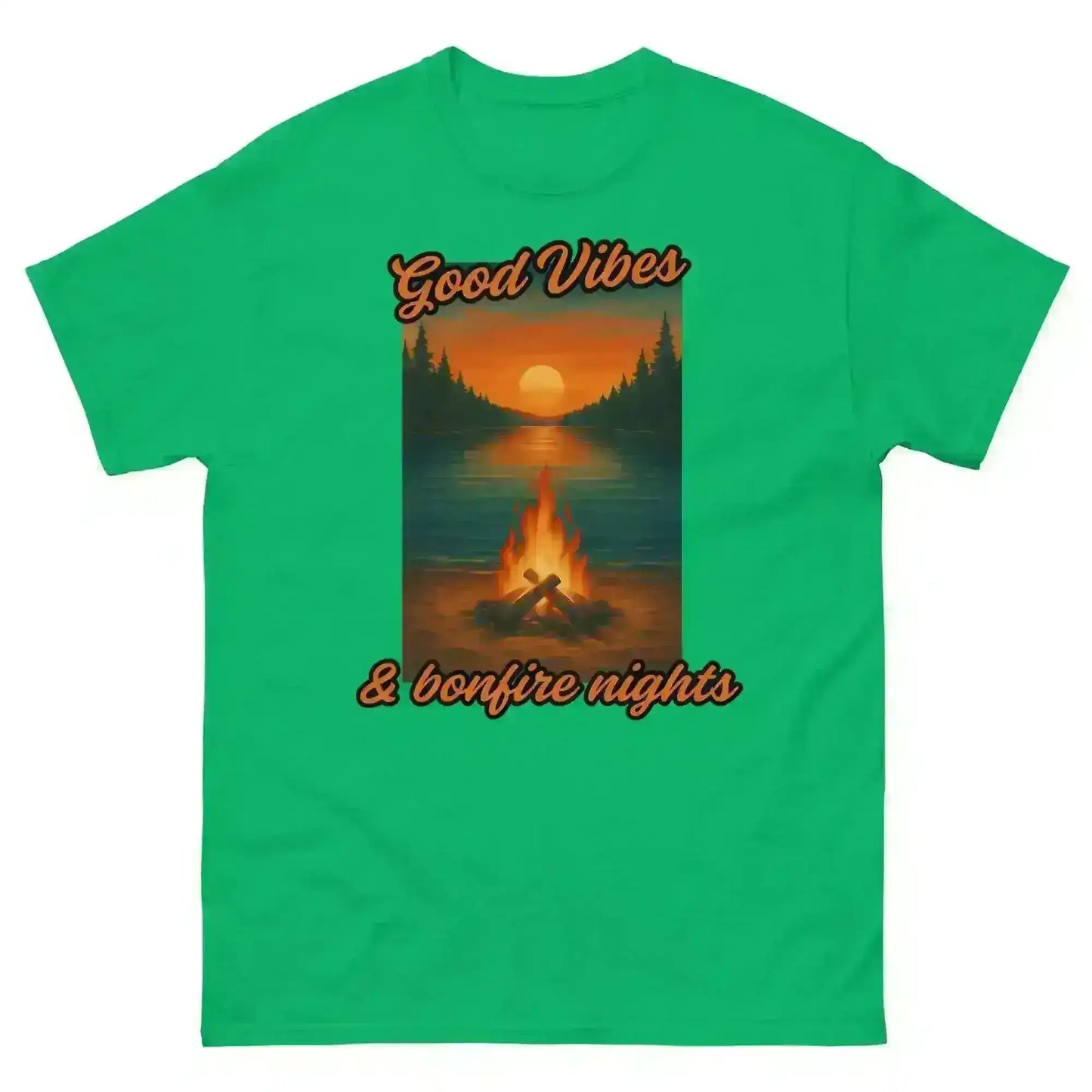 Good Vibes & Bonfire Nights - Unisex Tee - Cady Creations