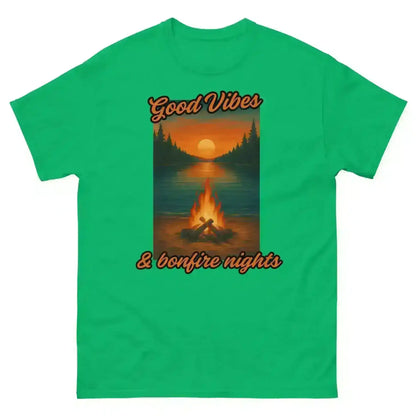 Good Vibes & Bonfire Nights - Unisex Tee - Cady Creations
