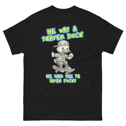 He Was A Skater Duck - Unisex Tee - Cady Creations