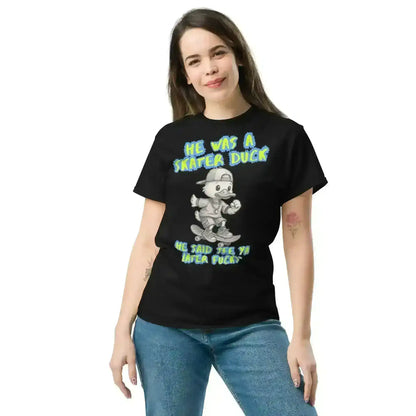 He Was A Skater Duck - Unisex Tee - Cady Creations