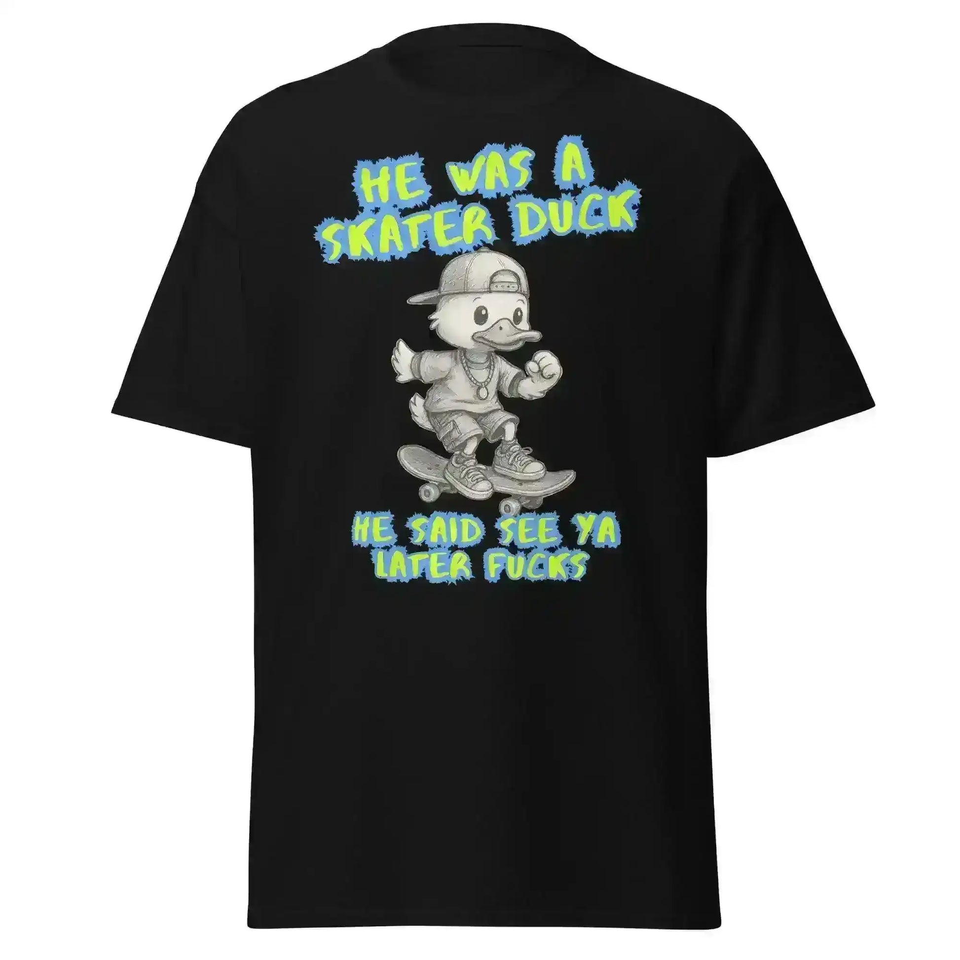 He Was A Skater Duck - Unisex Tee - Cady Creations