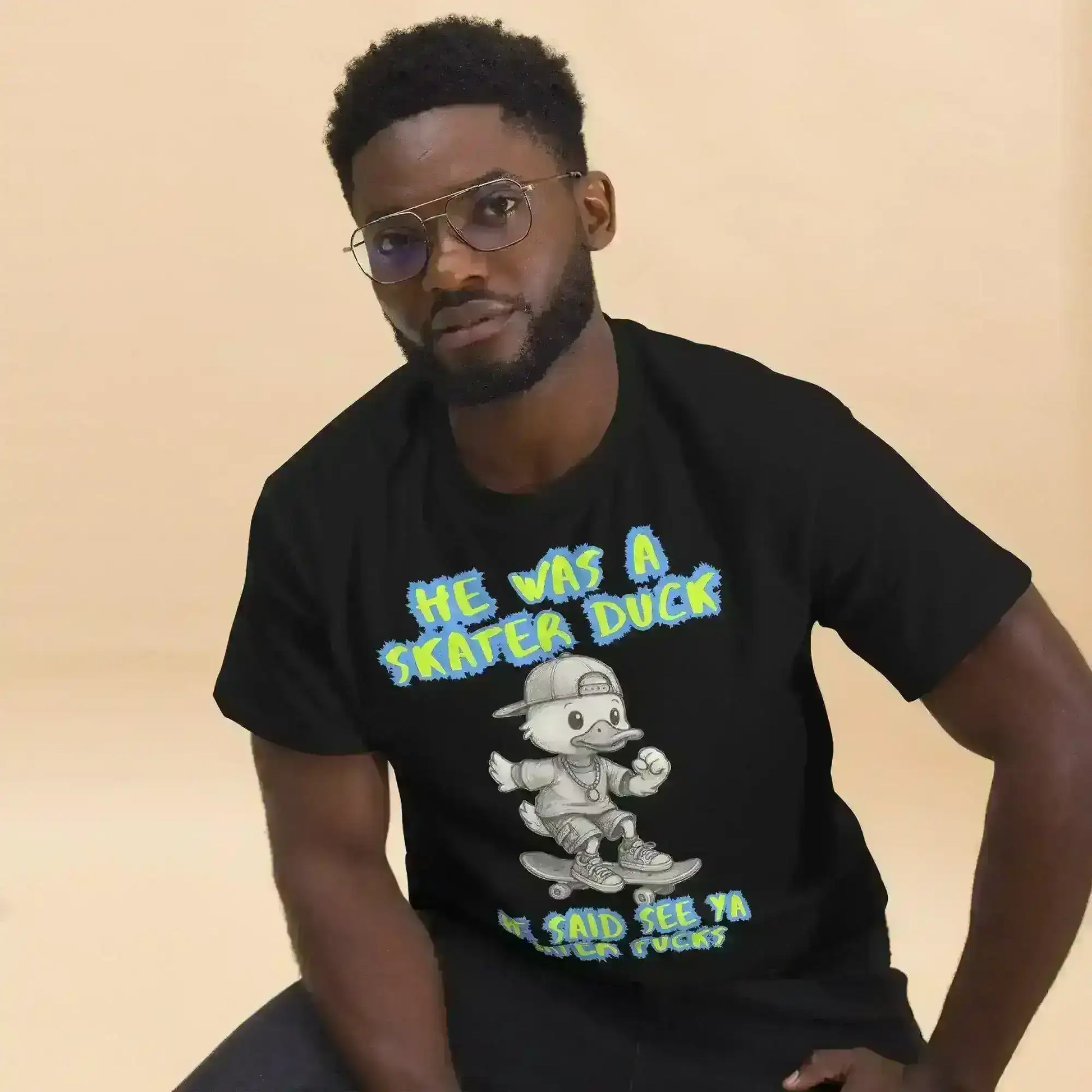 He Was A Skater Duck - Unisex Tee - Cady Creations