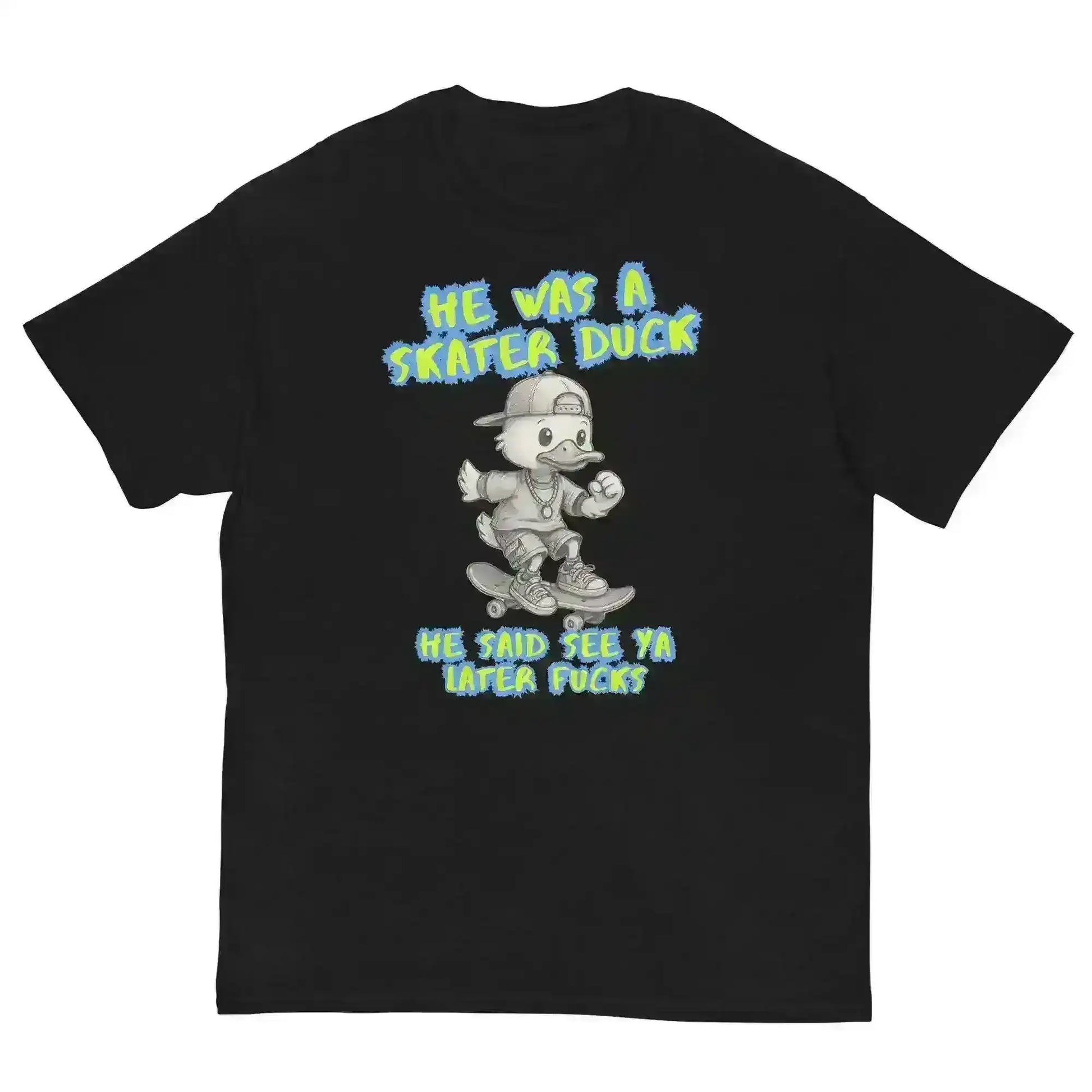 He Was A Skater Duck - Unisex Tee - Cady Creations