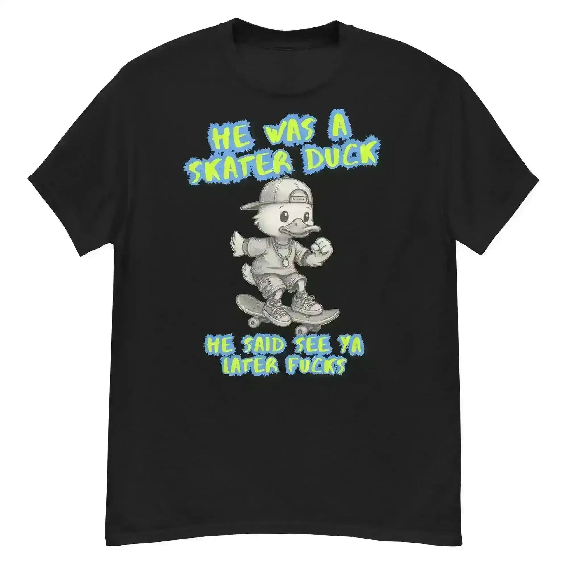 He Was A Skater Duck - Unisex Tee - Cady Creations