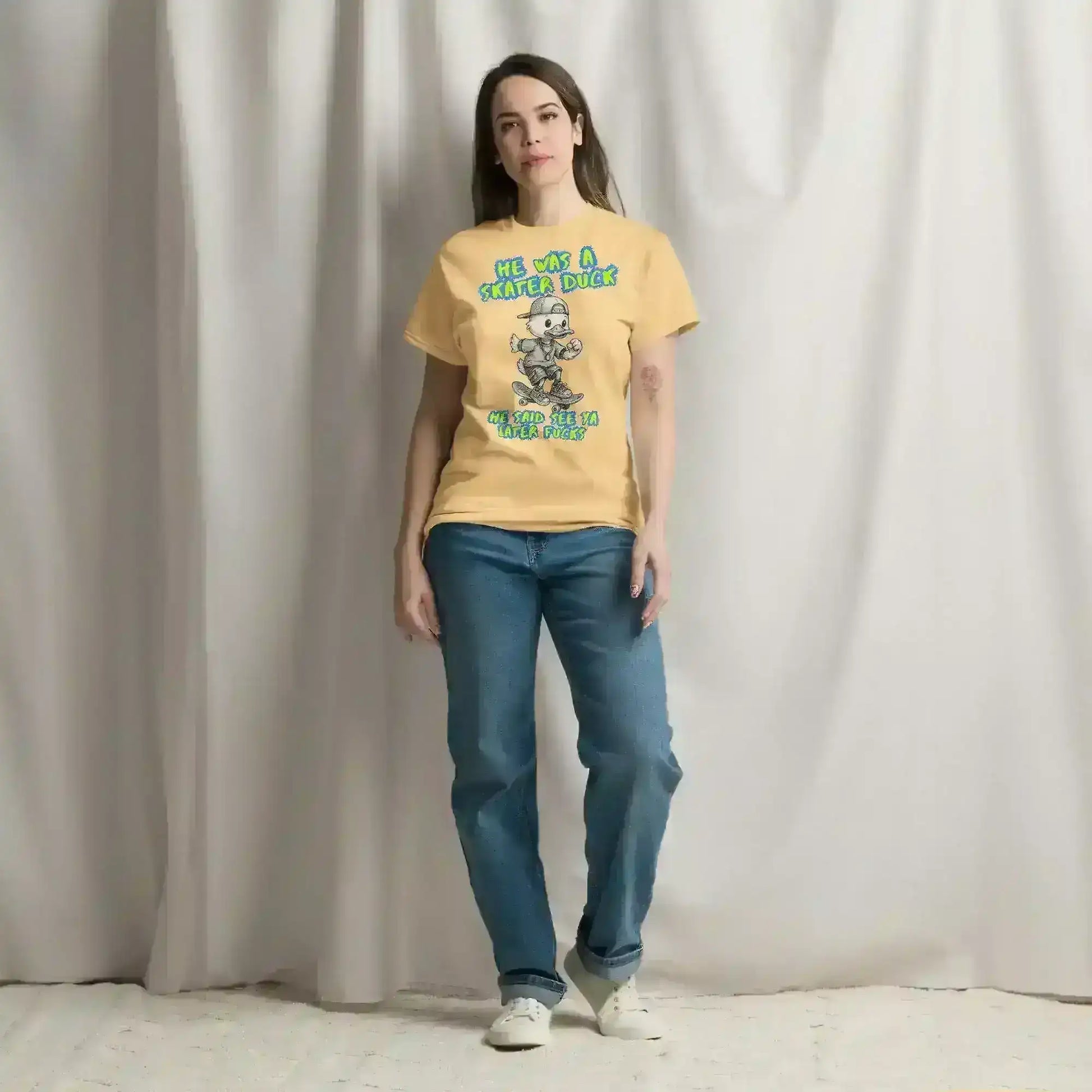 He Was A Skater Duck - Unisex Tee - Cady Creations