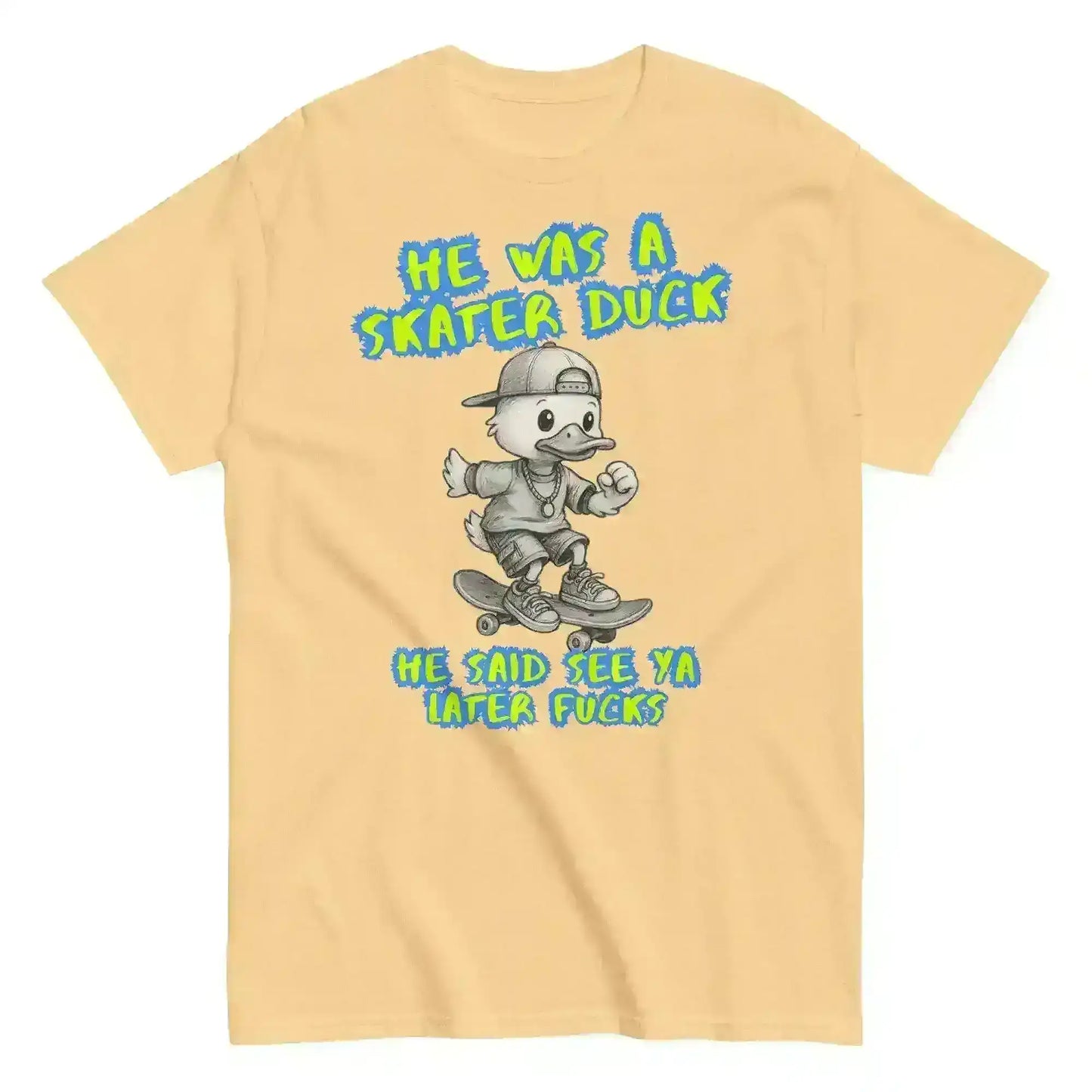 He Was A Skater Duck - Unisex Tee - Cady Creations