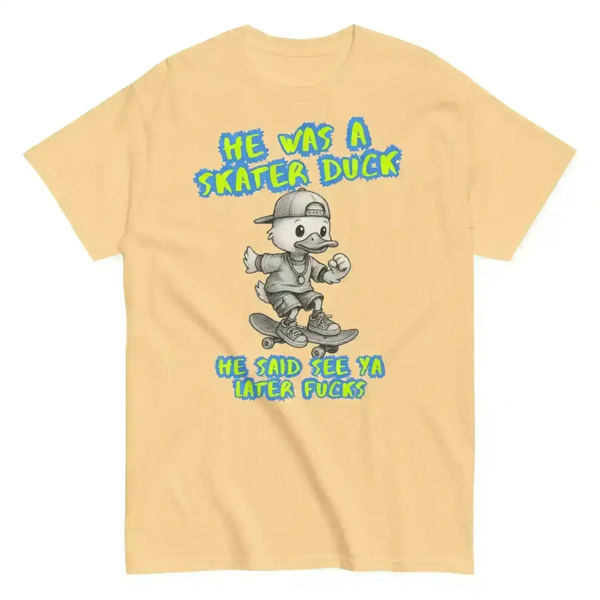 He Was A Skater Duck - Unisex Tee - Cady Creations