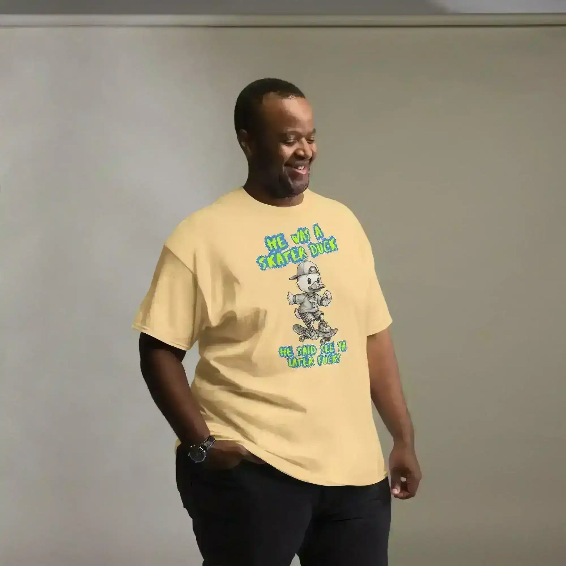 He Was A Skater Duck - Unisex Tee - Cady Creations