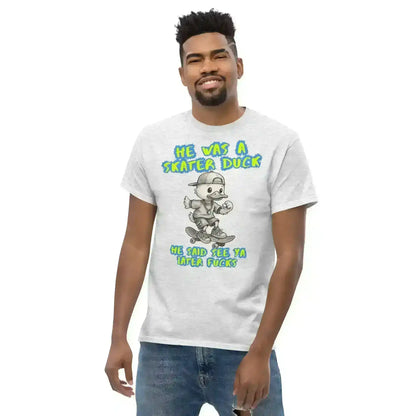 He Was A Skater Duck - Unisex Tee - Cady Creations