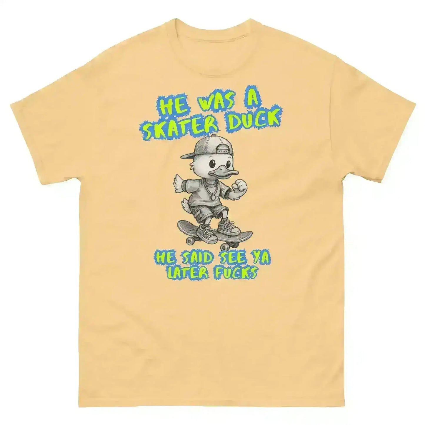 He Was A Skater Duck - Unisex Tee - Cady Creations
