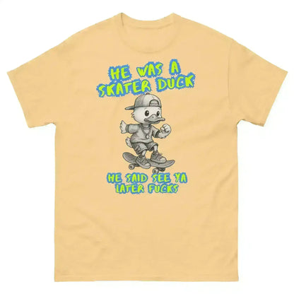 He Was A Skater Duck - Unisex Tee - Cady Creations