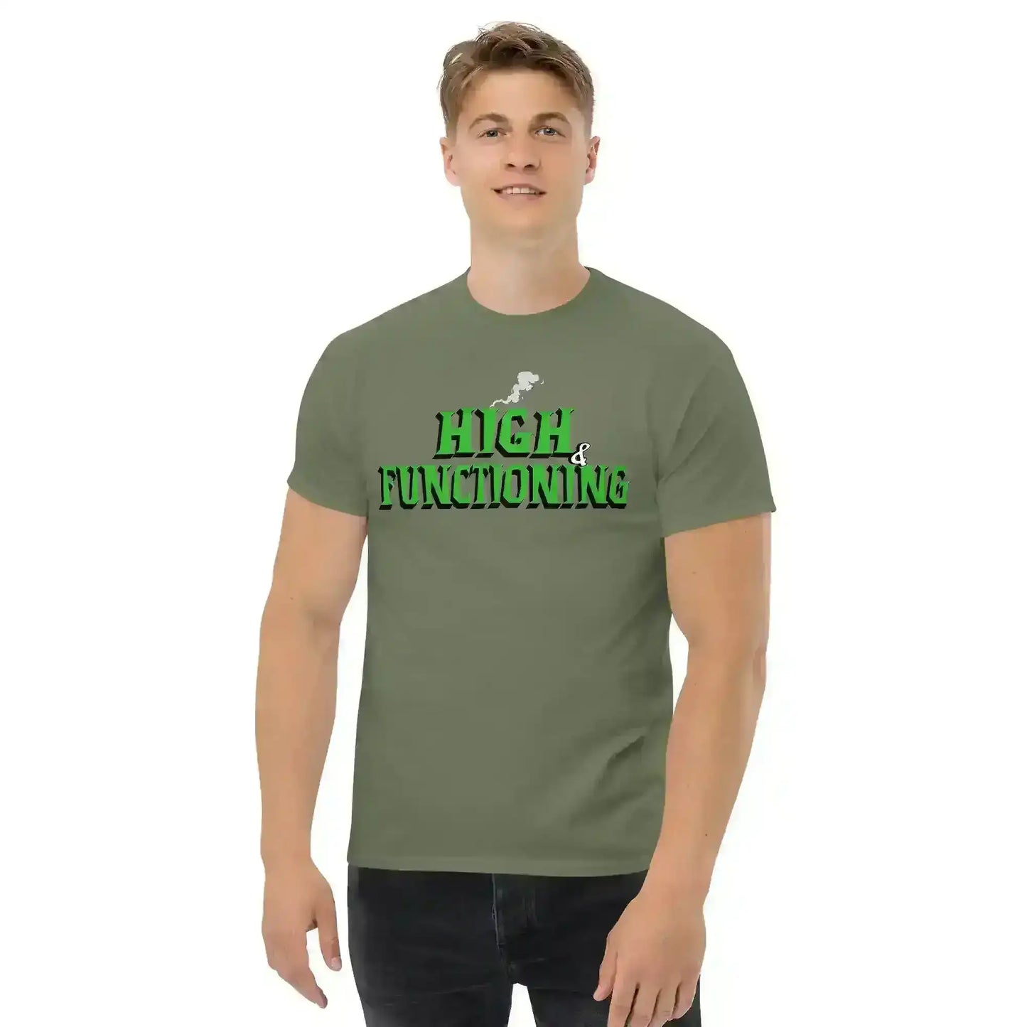 High & Functioning Humor Unisex Tee - Cady Creations