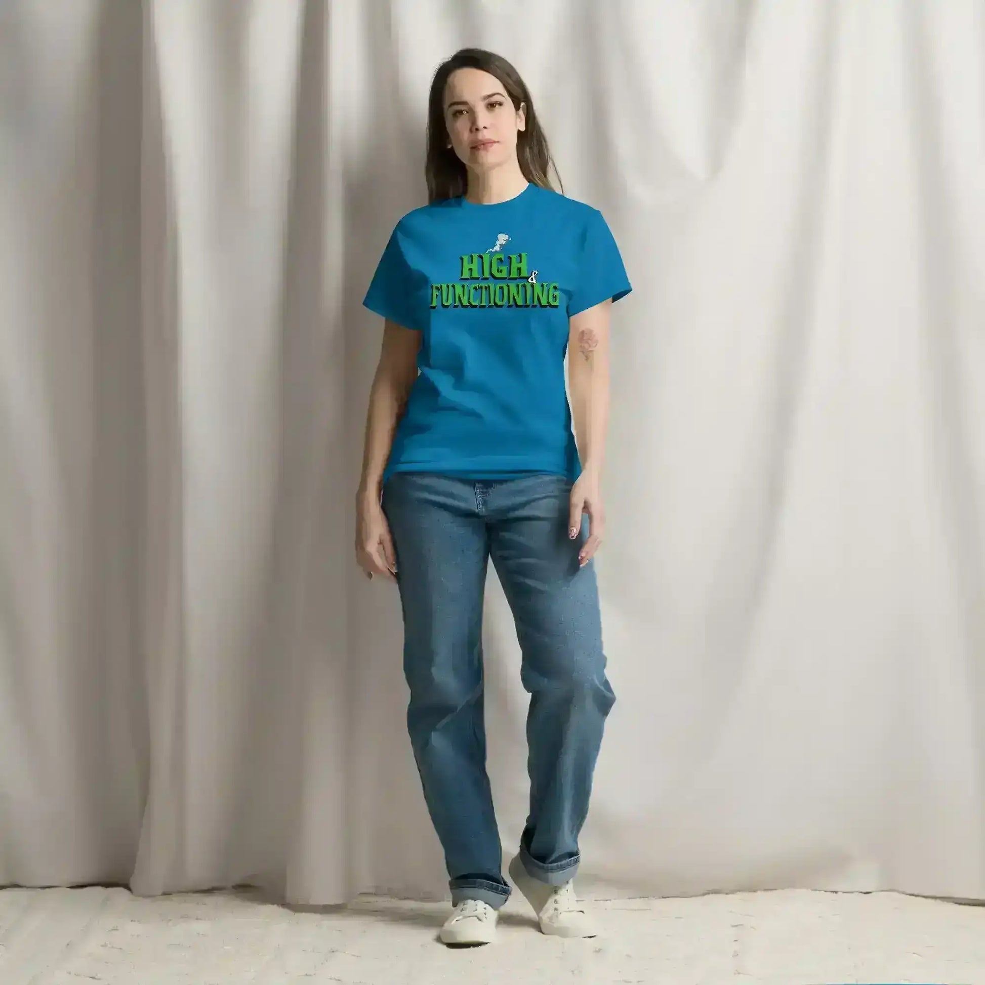 High & Functioning Humor Unisex Tee - Cady Creations