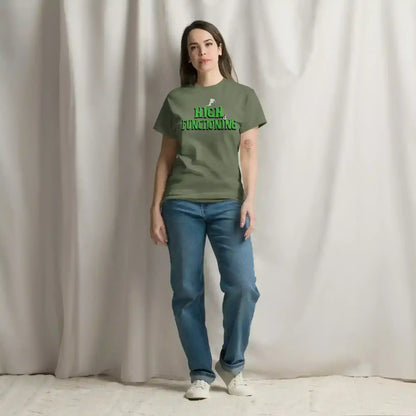 High & Functioning Humor Unisex Tee - Cady Creations