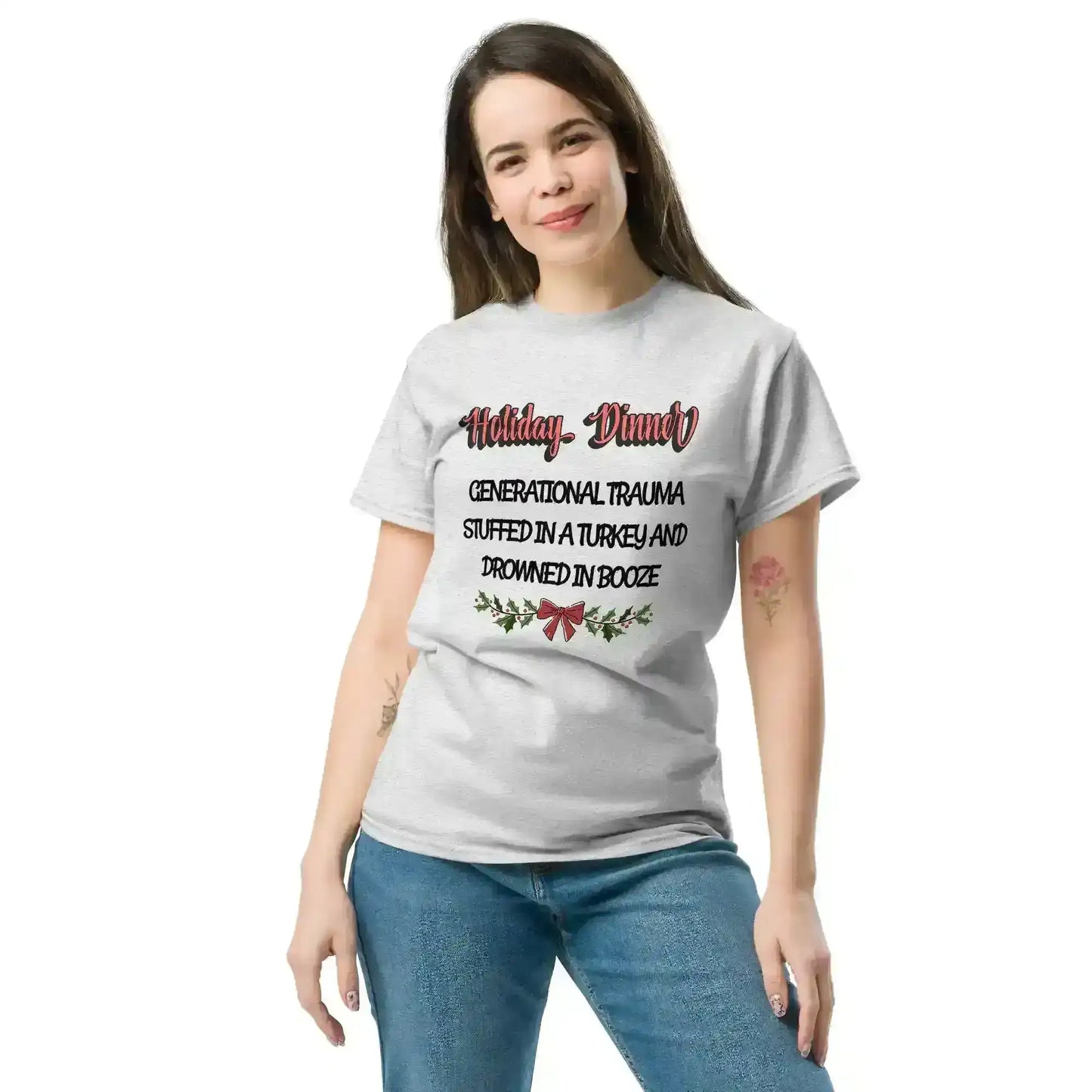 Holiday Dinner Generational Trauma Unisex tee - Cady Creations