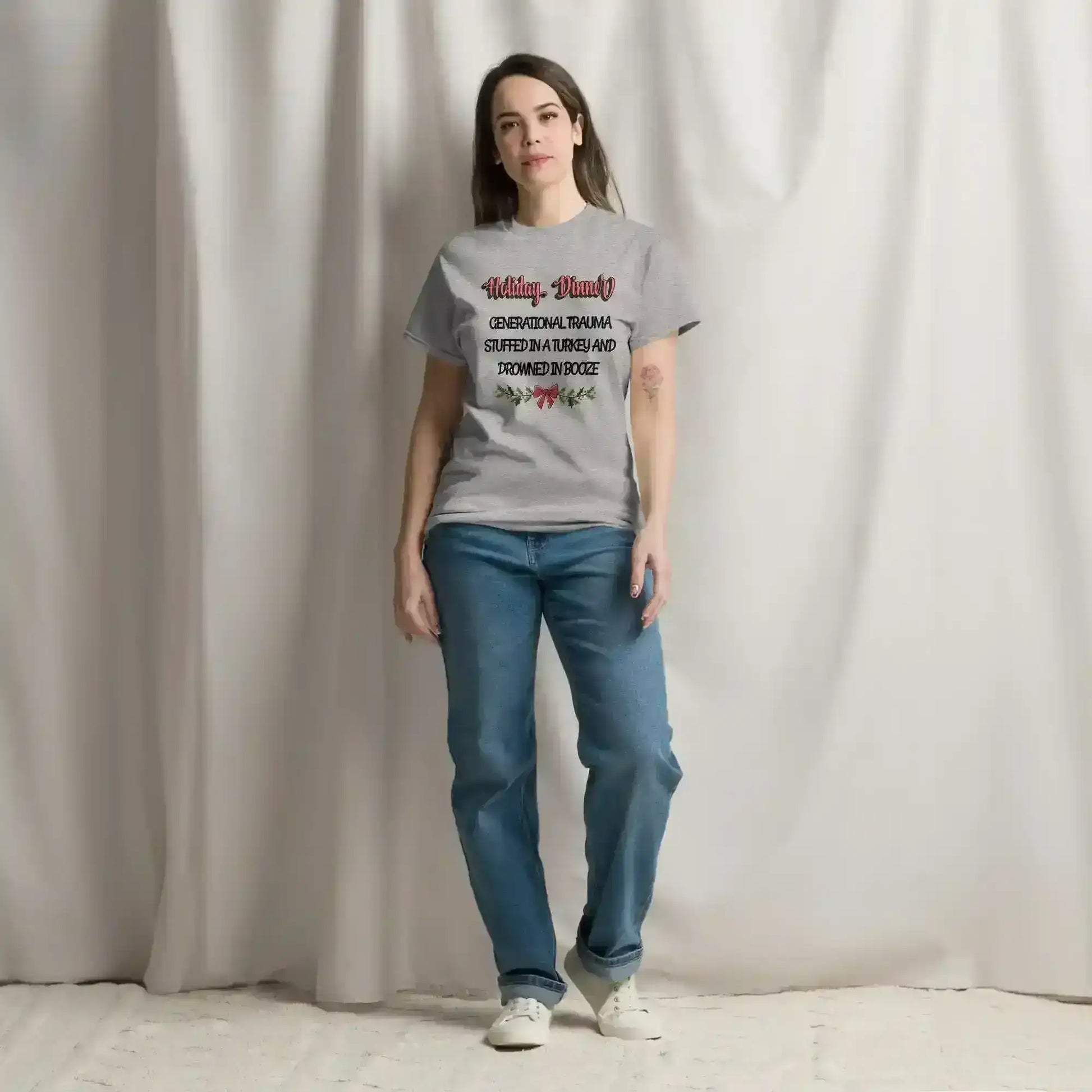 Holiday Dinner Generational Trauma Unisex tee - Cady Creations