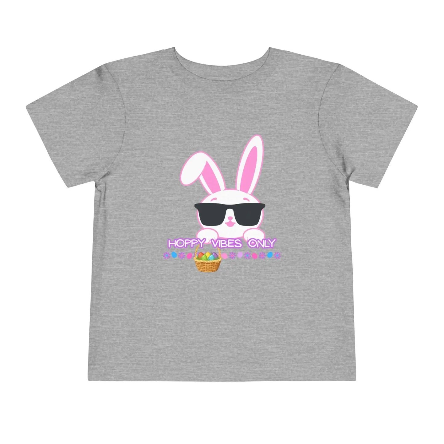  Hoppy Vibes Only - Toddler Tee - Cady Creations