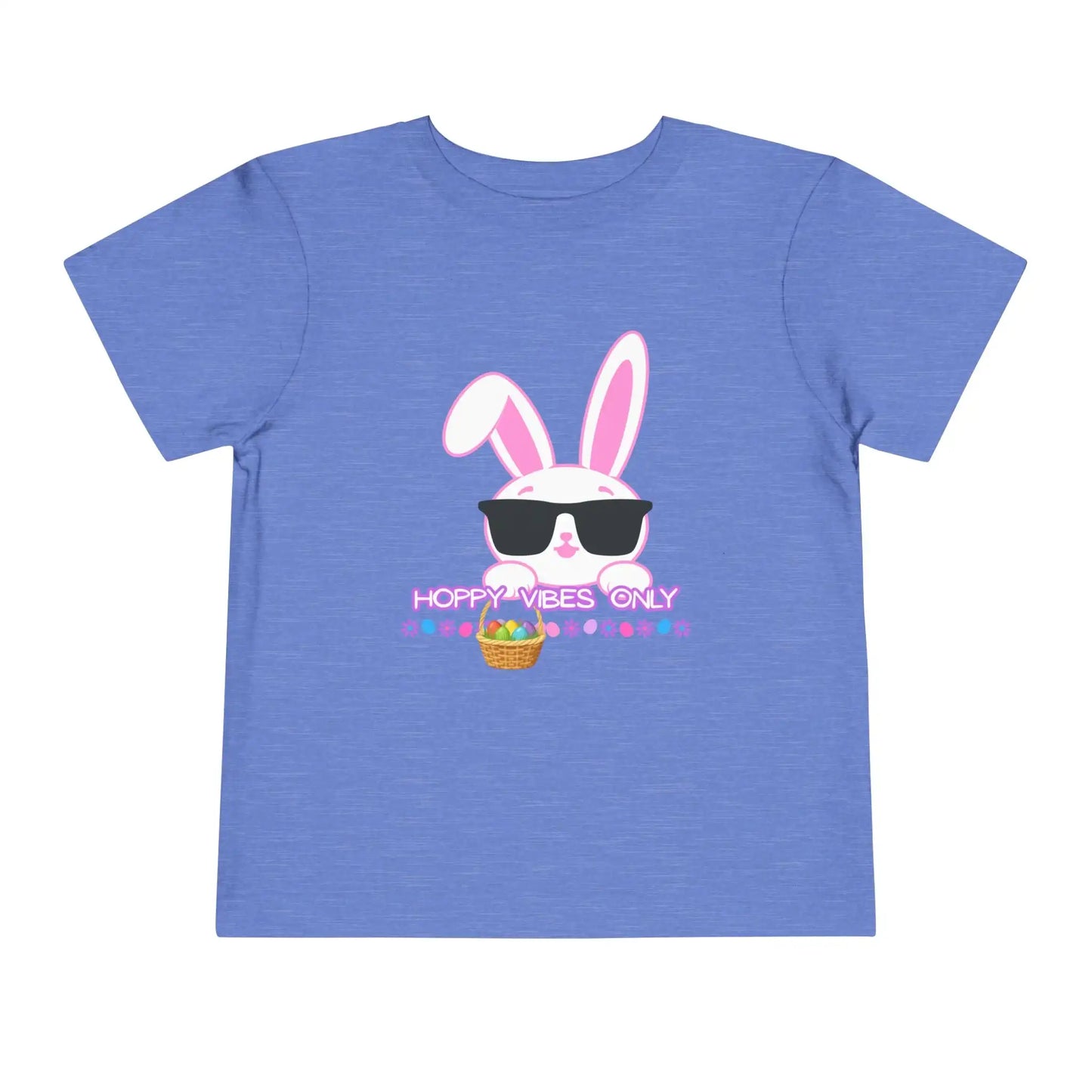  Hoppy Vibes Only - Toddler Tee - Cady Creations