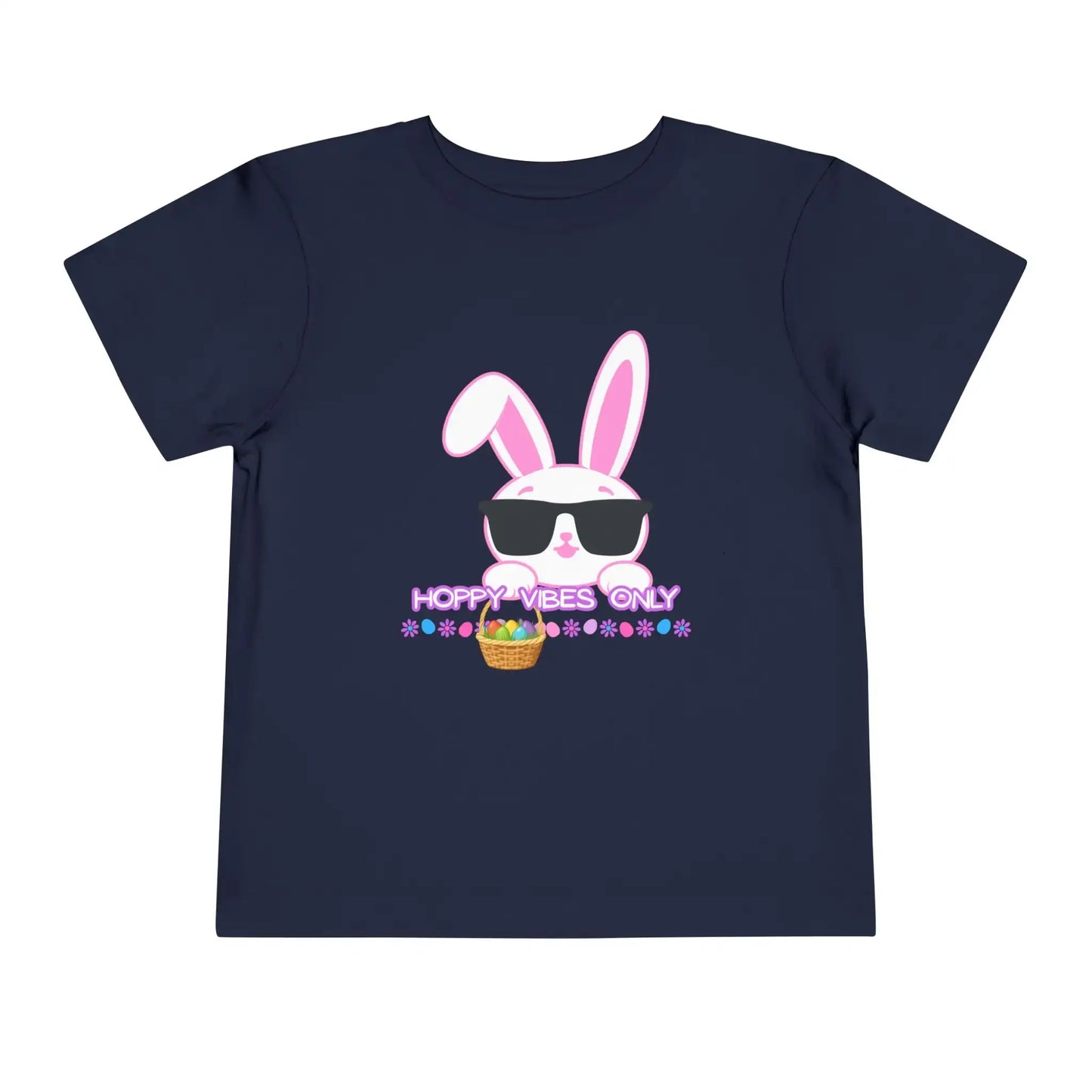  Hoppy Vibes Only - Toddler Tee - Cady Creations