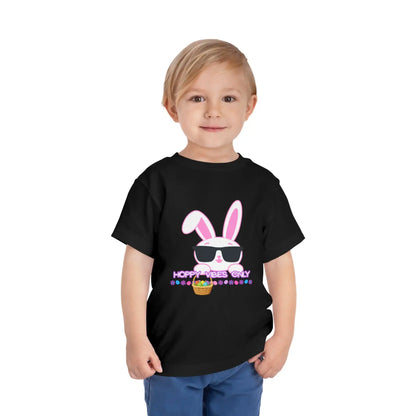  Hoppy Vibes Only - Toddler Tee - Cady Creations