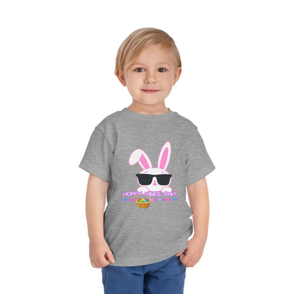  Hoppy Vibes Only - Toddler Tee - Cady Creations
