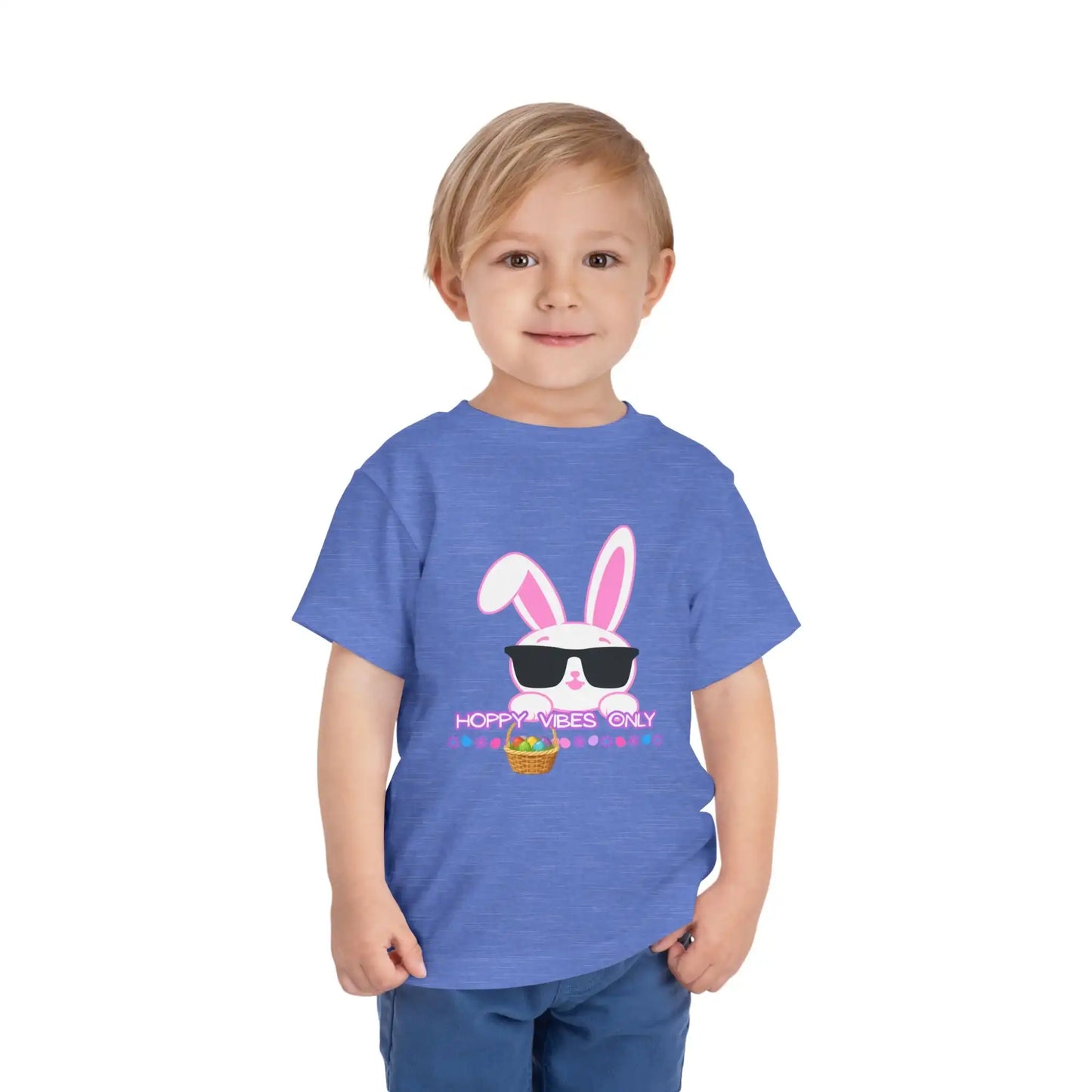  Hoppy Vibes Only - Toddler Tee - Cady Creations