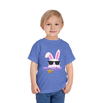  Hoppy Vibes Only - Toddler Tee - Cady Creations