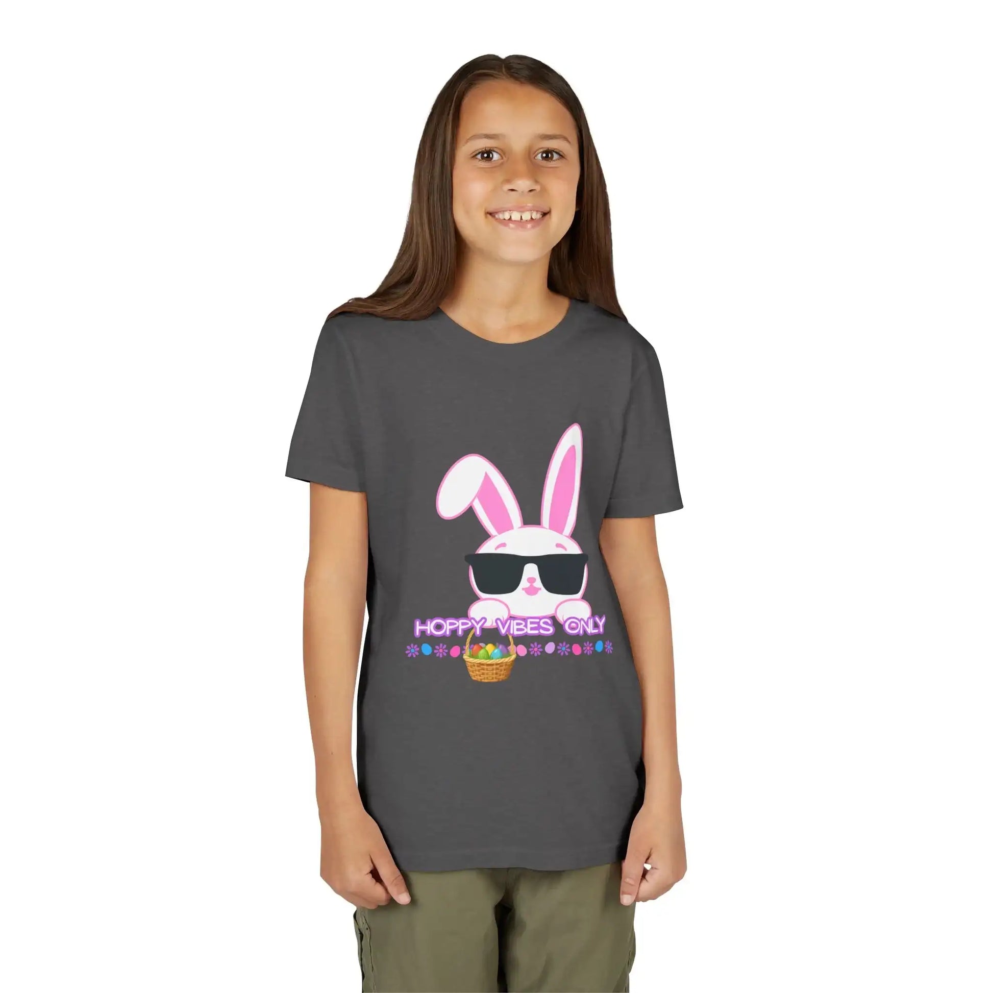  Hoppy Vibes Only - Youth Tee - Cady Creations