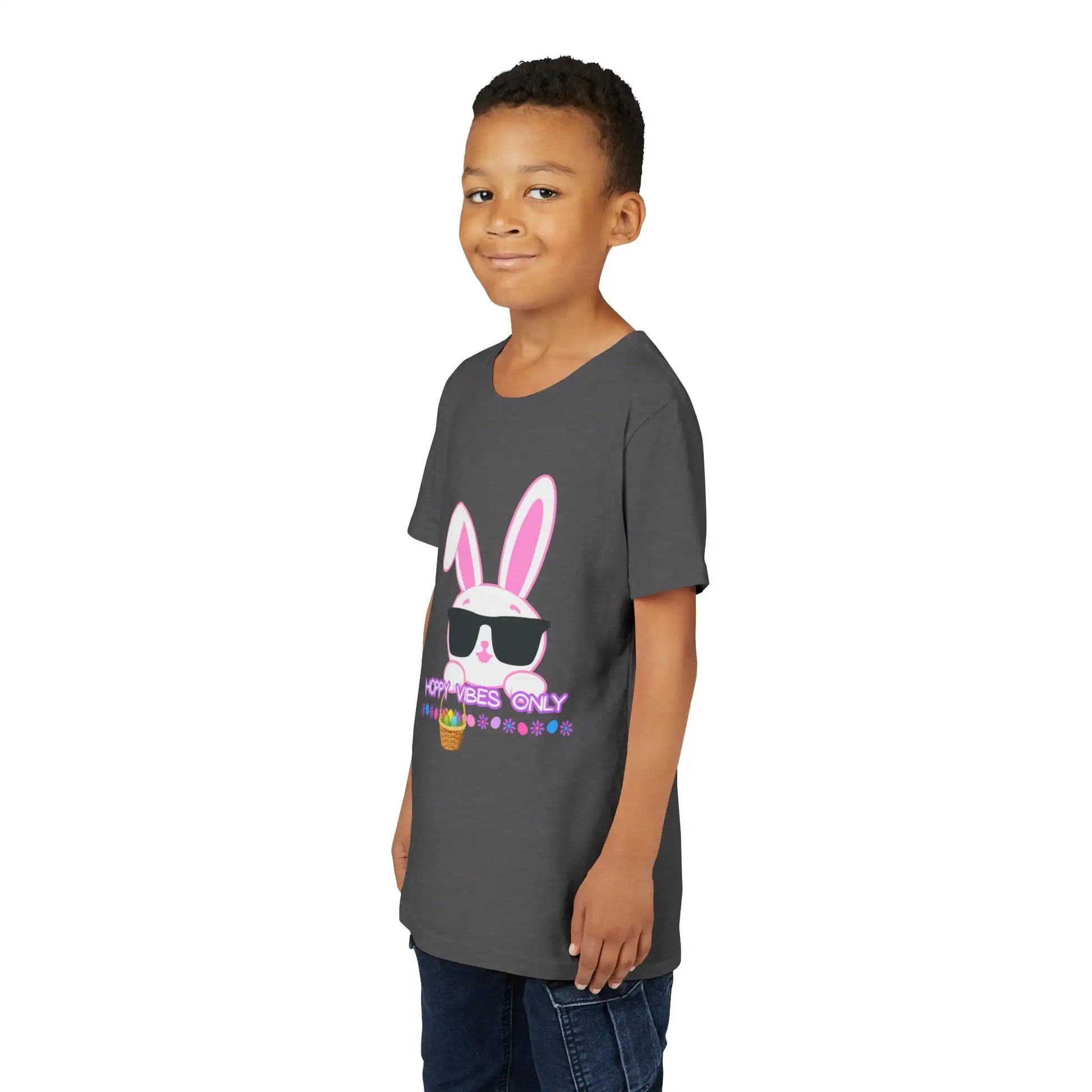  Hoppy Vibes Only - Youth Tee - Cady Creations